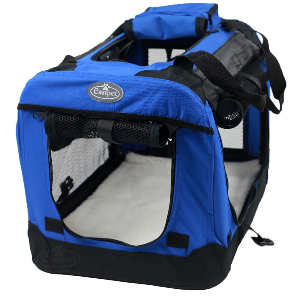 Actiaspet Fabric Pet Carrier Blue Large 21296