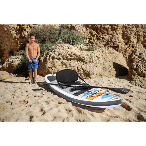 Bestway Bestway Hydroforce White Cap SUP Stand Up Paddleboard Set 2