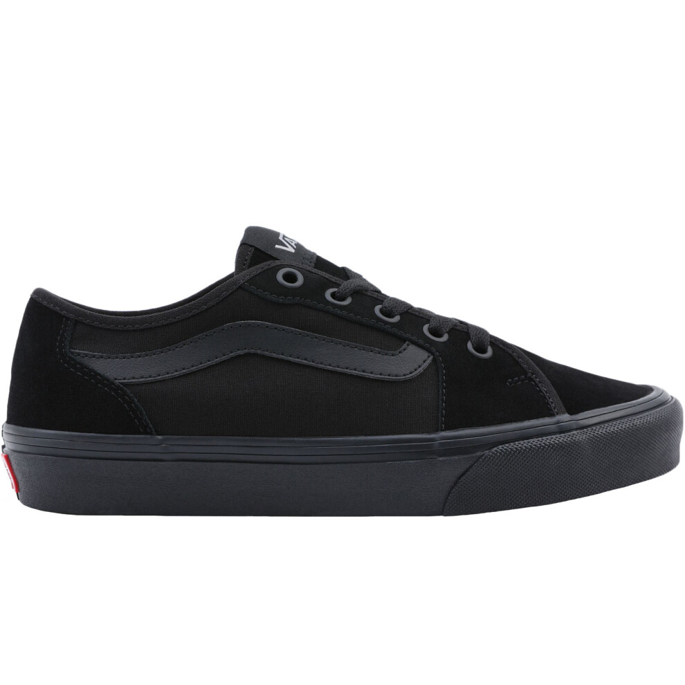 (4.5 UK, All Black) Vans Womens Filmore Decon Low Rise Canvas Trainers Sneakers Shoes