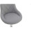Single Grey Milan Bar Stool, swivel height adjustable bar stool 4