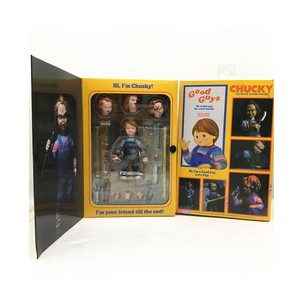 10cm Child's Play NECA Ultimate Chucky Cult Horror Series Action Figure