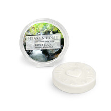Heart & Home River Rock Round Wax Melt Scented Disc Use With Wax Warmer