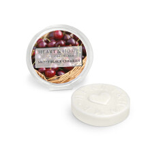 Heart & Home Black Cherries Round Wax Melt Scented Disc Use With Wax Warmer
