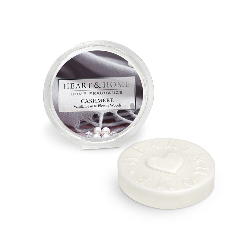 Heart & Home Cashmere Round Wax Melt Scented Disc Use With Wax Warmer
