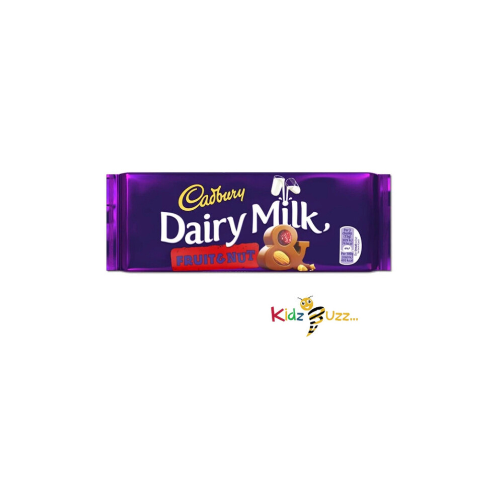 Cadbury Dairy Milk Fruit & Nut 110g (Box of 14)