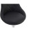 Single Black Milan Bar Stool, swivel height adjustable bar stool 3