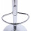 Single Yellow Milan Bar Stool, swivel height adjustable bar stool 5