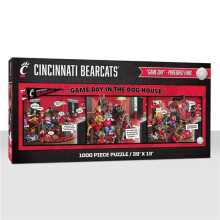YouTheFan NCAA Cincinnati Bearcats Game Day i Hundhuset 1000-bitars Pussel