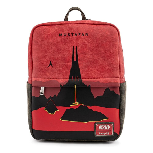 Star Wars Star Wars by Loungefly Backpack Lands Mustafar Square