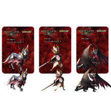 (3pcs Mini-A) MonsterHunter Rise:Sunbreak Amiibo Cards