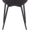 Set of 2 PU Leather Dining Reception Restaurant Anthracite Chairs 4