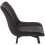 Set of 2 PU Leather Dining Reception Restaurant Anthracite Chairs 7