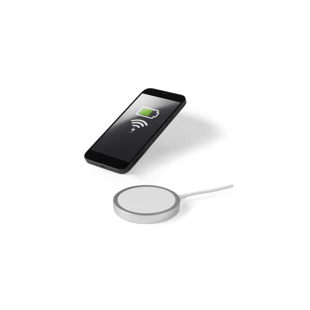Intempo Round Wireless Charging Pad Travel Compact Magnetic Type-C USB Powered