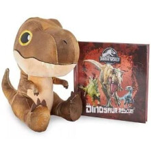 Kohl's Cares Jurassic World T. Rex dinosaur Book and Soft Plush Doll