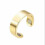 (Gold) Apolloostory Lymphatic Drainage Therapeutic Magnetic Ring 1