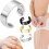 (Embossing Silver) Apolloostory Lymphatic Drainage Therapeutic Magnetic Ring 2