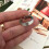 (Embossing Silver) Apolloostory Lymphatic Drainage Therapeutic Magnetic Ring 7