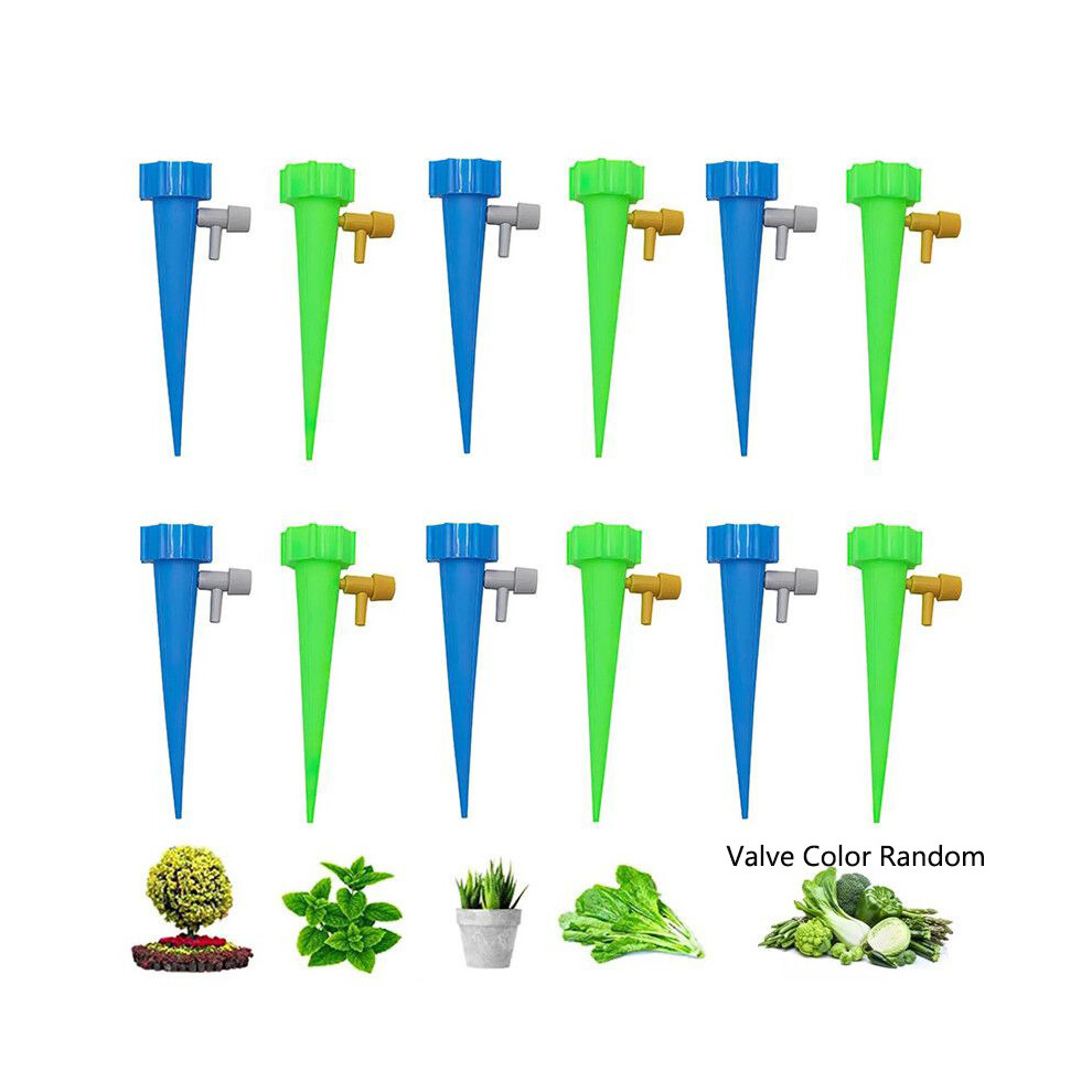 (12pcs) Automatic Watering Spikes Plant Pot Waterer Tool