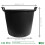 Elixir Garden Supplies (130 Litre, 3) Elixir Gardens Large Pots with Handles 4