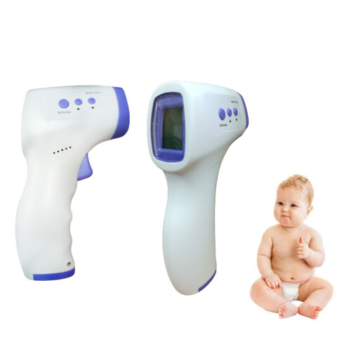 LED Three Color Display Non-Contact Forehead Infrared Thermometer Handheld 2