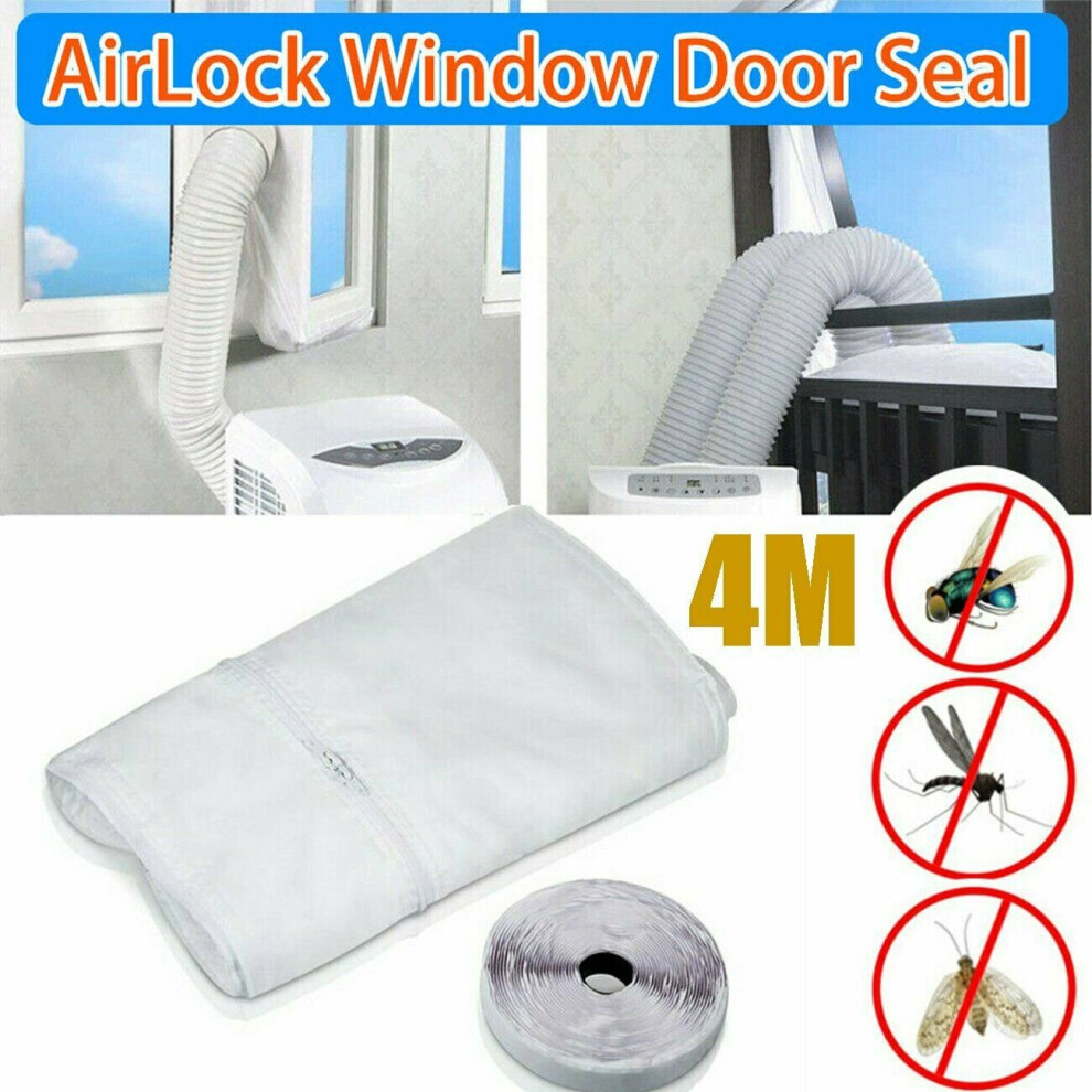 4M Universal Window Seal for Portable Air Conditioner and Tumble Dryer 