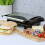Quest Quest 34340 Compact Panini Press and Grill / Twin Non-Stick Plates 4