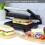 Quest Quest 34340 Compact Panini Press and Grill / Twin Non-Stick Plates 3
