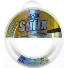 Sufix Invisiline Fluorocarbon Leader 33-Yards Leader Wheel Fishing Line (Clear, 150-Pound)
