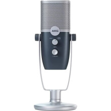 AKG Pro Audio Ara Professional USB-C Condenser Microphone, Dual Pattern Audio Capture Modes for Podcasting, Video Blogging, Gaming and ..