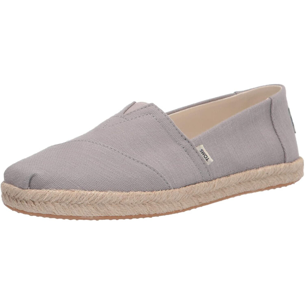 (3 UK 35.5 EU 5 US) Toms Alpargata Rope Grey Womens Espadrilles Shoes