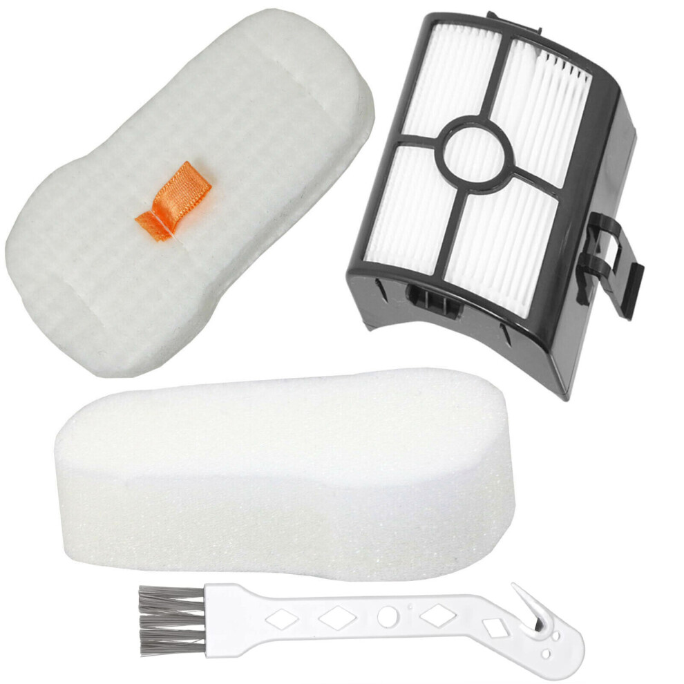 Spares2go Filter Kit For Shark Hz500 Hz500ukt Foam Felt Motor Hepa Allergen