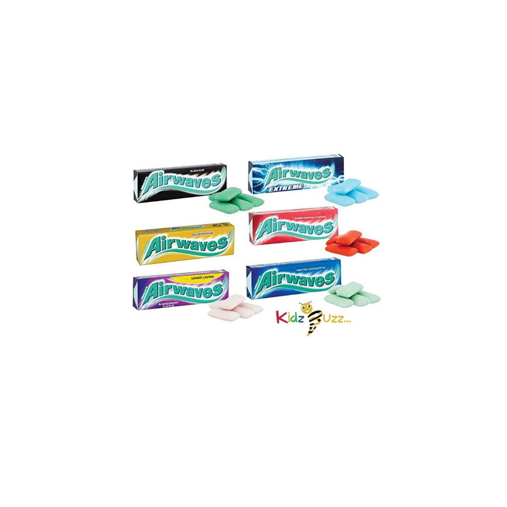 (Pack of 20) Mixed WRIGLEY'S AIRWAVES Sugar Free Chewing Gum