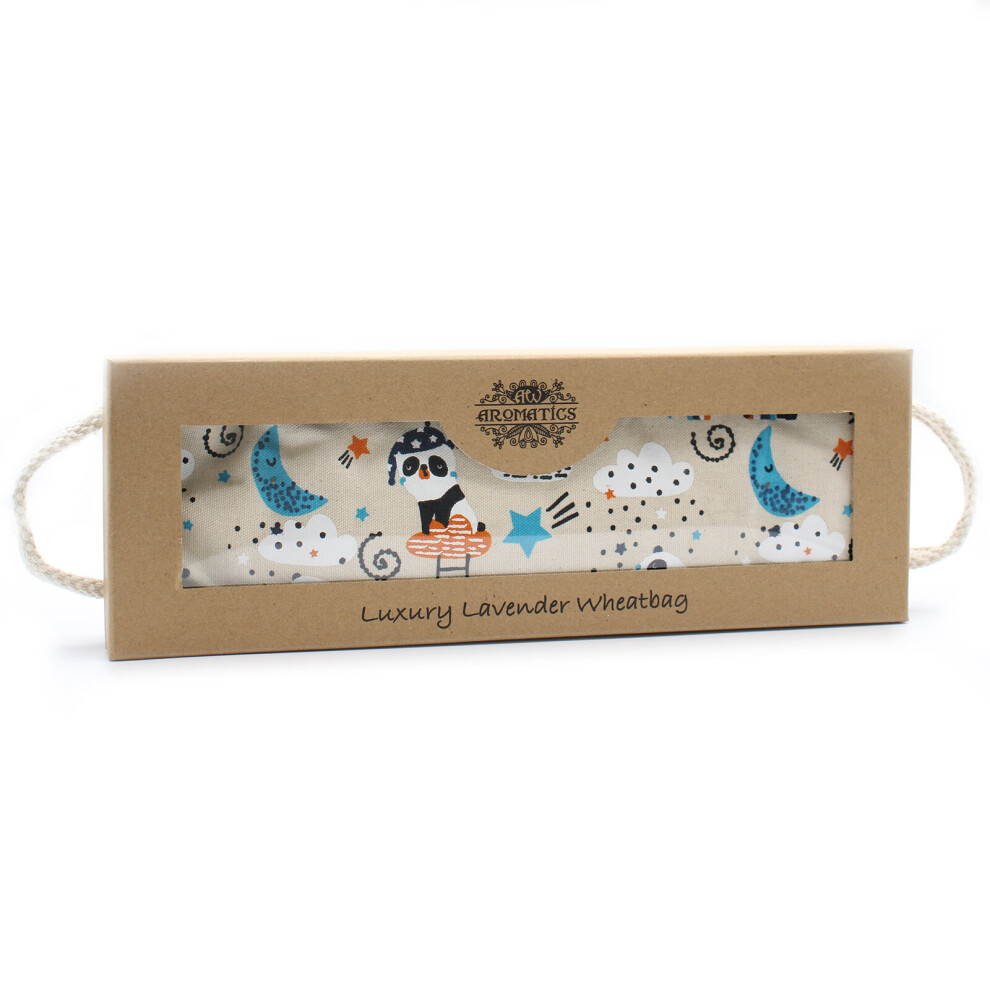Ancient Wisdom (Sleepy Panda) Aromatics Cotton Lavender Wheat Bag (Gift Boxed)
