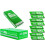 1000x BULL BRAND Green Cut Corners Rolling PAPER Rizla Filters Smoking 4