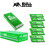 1000x BULL BRAND Green Cut Corners Rolling PAPER Rizla Filters Smoking 1