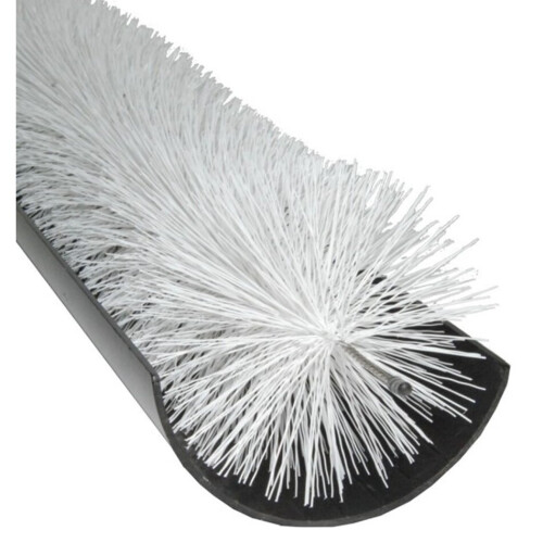 Gardeners Dream (4M) Groundmaster - Black/White Gutter Guard Brush - Drain Downpipe Leaves Filter