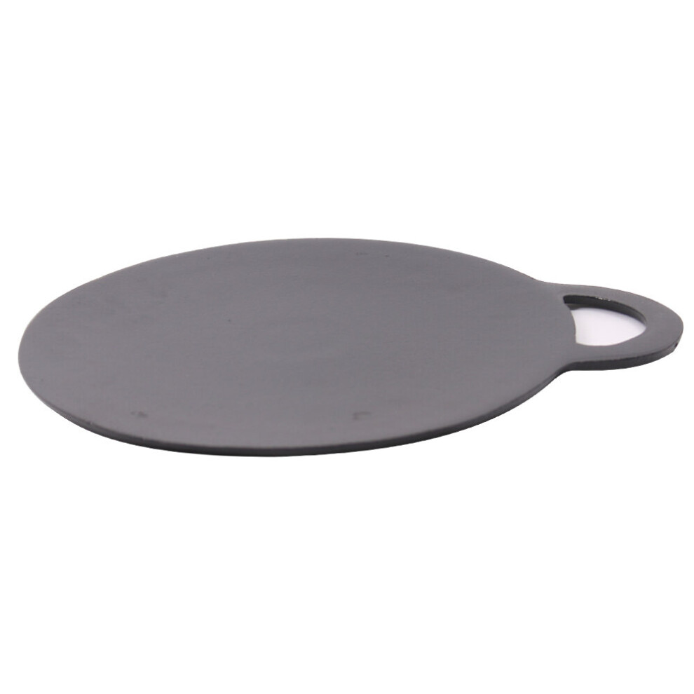 NRG Cast Iron Pizza Pan Griddle Plate Enamel Round Pan 27cm