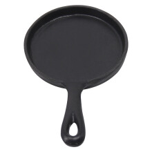 NRG Cast Iron Pizza Pan Enamel Griddle Frying Pan Kitchen Pancake Skillet Crepe Pan 5"