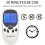 Tens Machine Unit Electrical Massager Pulse Muscle Stimulator Back 4