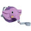 (purple) Cute Elephant Backpack With Anti-Lost Rope 1