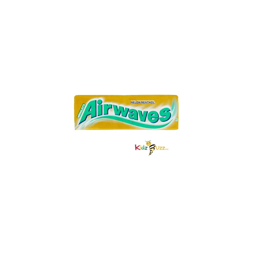 (Pack of 6) Wrigleys Airwaves Melon Menthol Chewing Gum