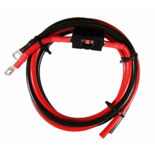 (25mm2, 1200w max at 12V, 0.5m) Inverter Power Cable Hi-Flex PVC Battery Wire