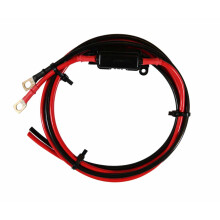 (10mm2, 500w max at 12V, 0.5m) Inverter Power Cable Hi-Flex PVC Battery Wire
