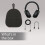Sony Ασύρματα ακουστικά Sony WH-1000XM5 με ακύρωση θορύβου - Μαύρο 6