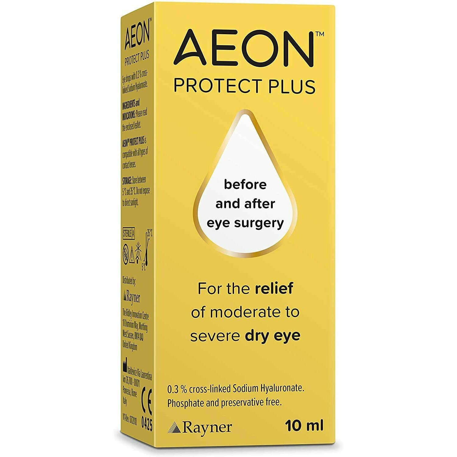 AEON Protect Plus Dry Eye Drops for Moderate to Severe Dry Eye