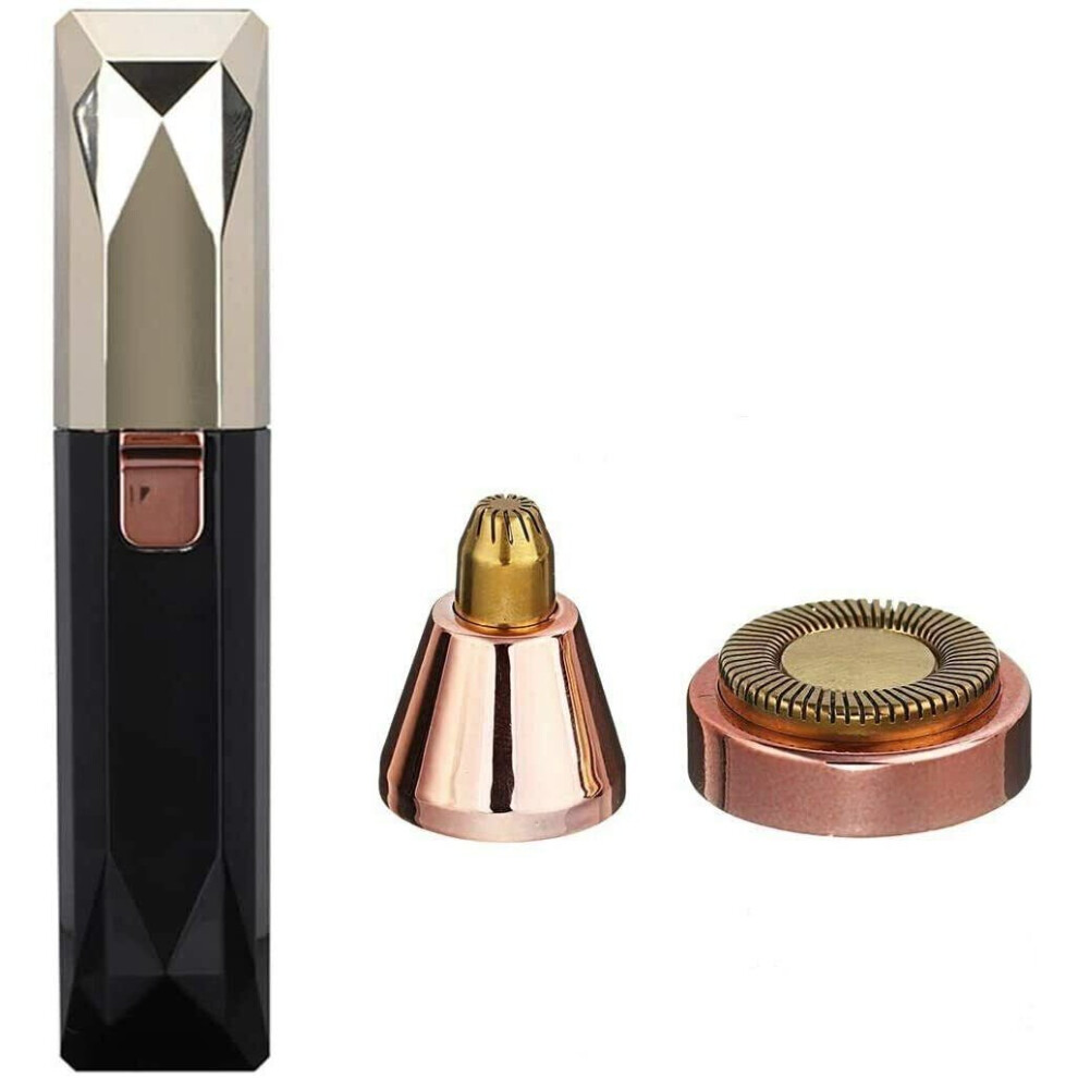 Sesamecave Black/Yellow Painless Eyebrow Epilators, Facial Hair Remover (+Yellow)