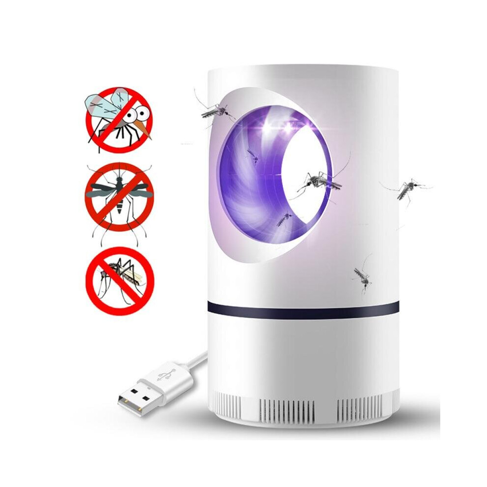 Lynker Electric Fly Insect Bug Pest Mosquito Killer Zapper Uv Led Lamp White