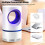 Electric Fly Insect Bug Pest Mosquito Killer Zapper UV LED Lamp White 6