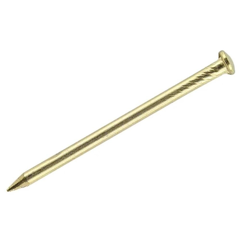 (PACK OF 100) Taskar Brass Plated Hardened Picture Pins 25mm