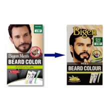 Hoyu Co. Bigen Collier de barbe pour homme, marron noir B102